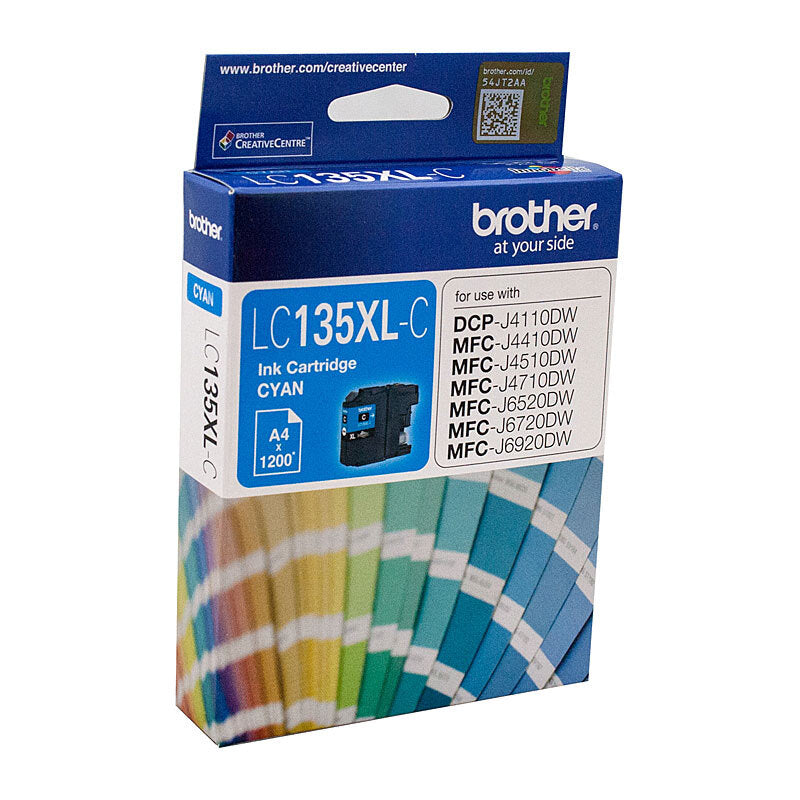 Brother LC135XL Cyan Ink Cart