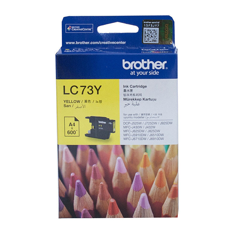 Brother LC73 Yellow Ink Cart