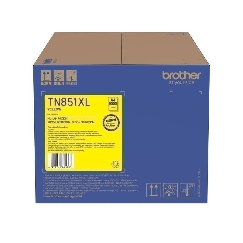 Brother TN851XL Yell Toner Car