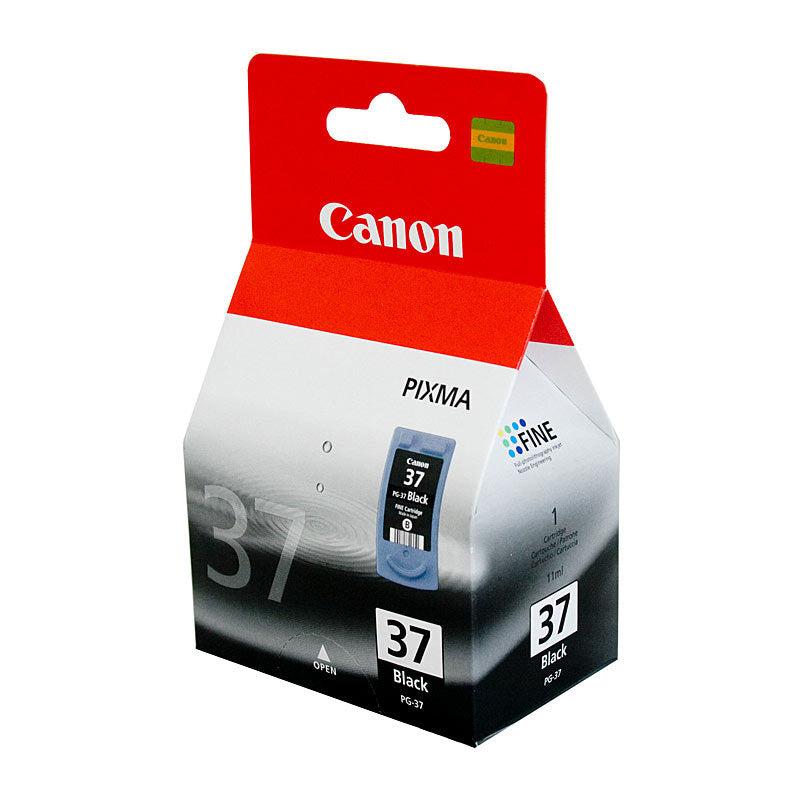 Canon PG37 Black Ink Cart