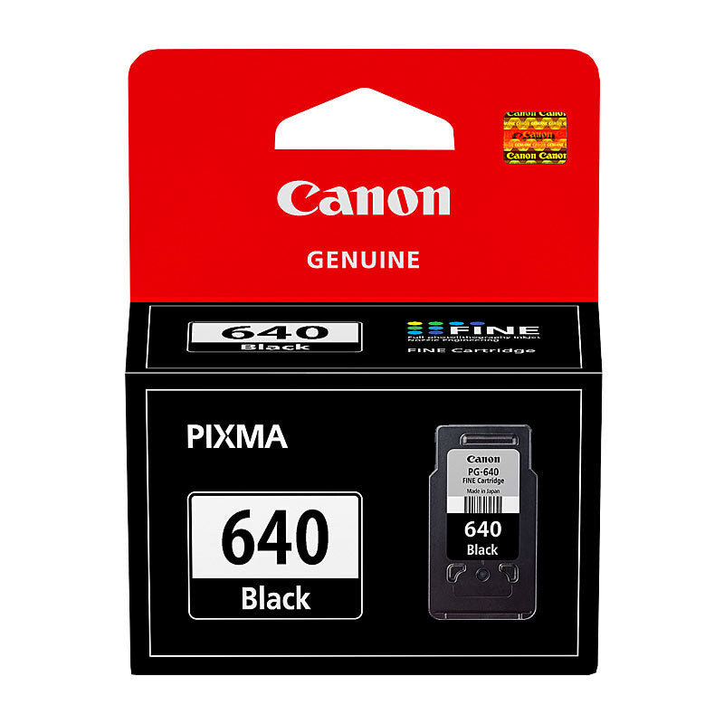 Canon PG640 Black Ink Cart