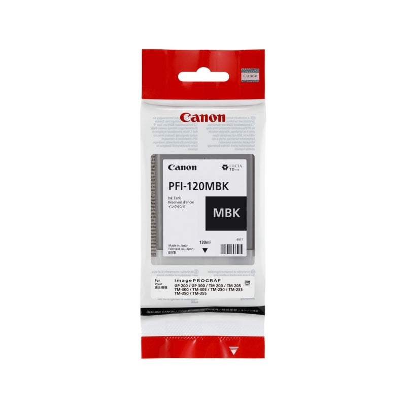 Canon PFI120 Matte Black Ink