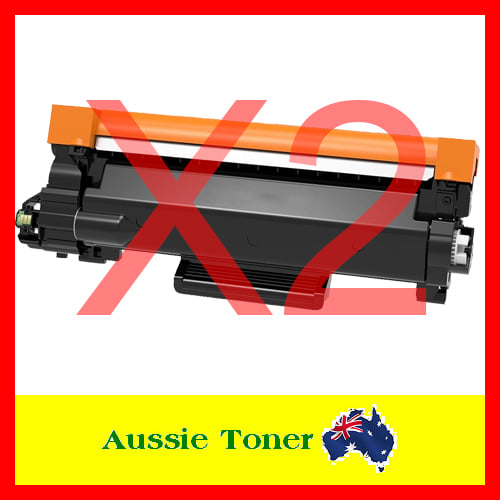 2-Pack Compatible Toner for Brother TN2530XL TN-2530XL for Brother DCPL2640DW HLL2400DW HLL2445DW HLL2460DW HLL2460DWXL HLL2464DW HLL2480DW MFCL2800DW MFCL2820DW MFCL2880DW MFCL2880DWXL MFCL2920DW