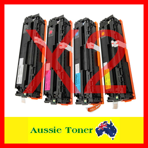 2 Sets BCMY Compatible Toner for Canon CART316BK CART316C CART316M CART316Y CART-316 for Canon LASER SHOT LBP5050N