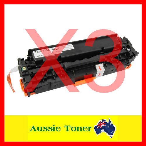 3-Pack Black Compatible Toner for Canon CART318BK CART-318BK for Canon LASER SHOT LBP7200CDN LBP7680Cx