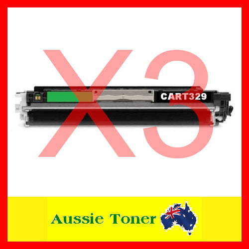 3-Pack Black Compatible Toner for Canon CART329BK CART-329BK for Canon LASER SHOT LBP7018C