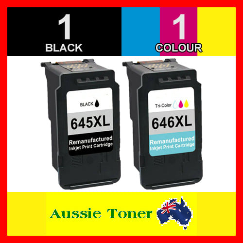 2 Pack (1BK,1C) Compatible Ink Cartridge for Canon PG-645XL CL-646XL PG645XL CL646XL for Canon MG2460 MG2560 MG2960 MG2965 MG3060 MX496 TR4560 TR4660 TR4665 TS3160 TS3165 TS3166 TS3360 TS3365 TS3460 TS3465