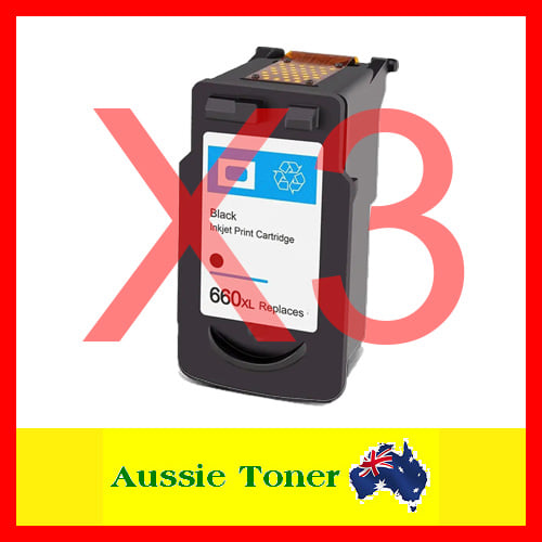 3 Pack Black Compatible Ink Cartridge for Canon PG-660XL PG660XL for Canon TR7060 TR7060a TS5360 TS5360a TS5365