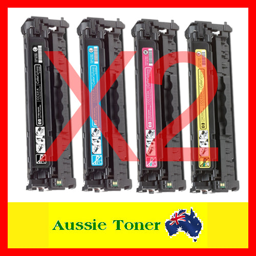 2 Sets BCMY Compatible Toner for HP CC530A CC531A CC532A CC533A 304A for HP CM2320fxi MFP CM2320n MFP CM2320nf MFP CP2025 CP2025dn CP2025n CP2025x