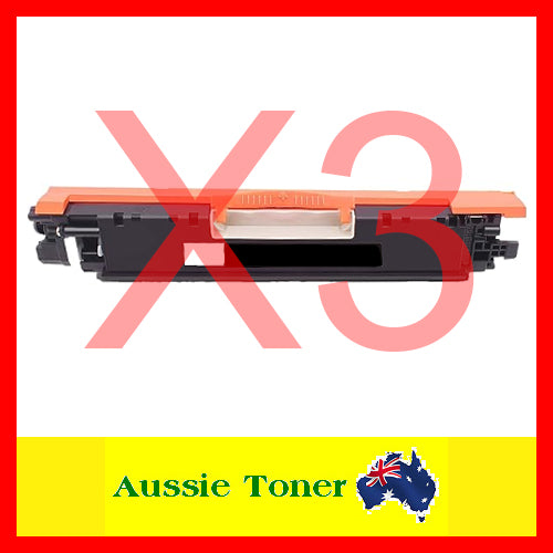 3-Pack Black Compatible Toner for HP CF350A 130A for HP Pro MFP M153 M176n M177fw