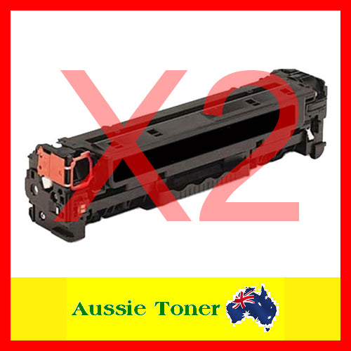 2-Pack Black Compatible Toner for HP CF380X 312X for HP Pro MFP M476d M476dw M476nw