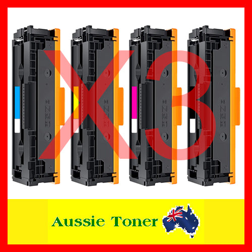 3 Sets BCMY Compatible Toner for HP W2110X W2111X W2113X W2112X 206X for HP Pro M255 M255dw M255nw Pro MFP M282 M282nw M283 M283fdn M283fdw