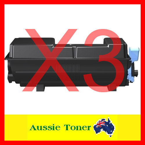 3-Pack Non-Genuine Toner for Kyocera TK3414 TK-3414 for Kyocera PA5000x