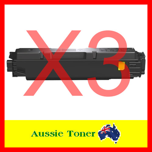 3-Pack Black Non-Genuine Toner for Kyocera TK5374K TK-5374K for Kyocera MA3500cifx MA3500cix PA3500cx