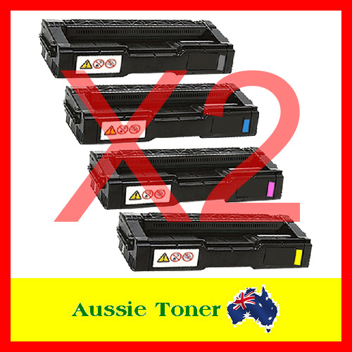 2 Sets BCMY Compatible Toner for Lanier 406483 406484 406485 406486 for Lanier SPC232SF SPC242DN SPC242SF SPC312DN SPC320DN