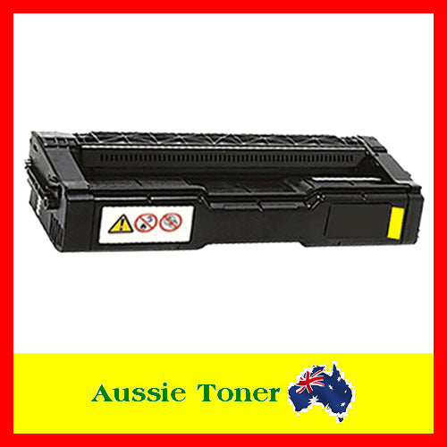 Yellow Compatible Toner for Lanier 406486 for Lanier SPC232SF SPC242DN SPC242SF SPC312DN SPC320DN