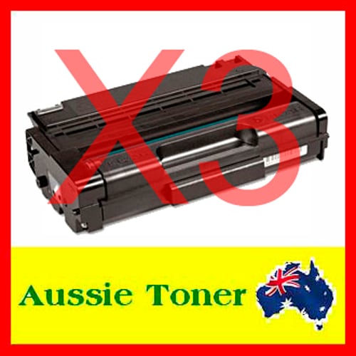 3-Pack Compatible Toner for Lanier 407067 for Lanier SP3410DN SP3410SF SP3510DN SP3510SF