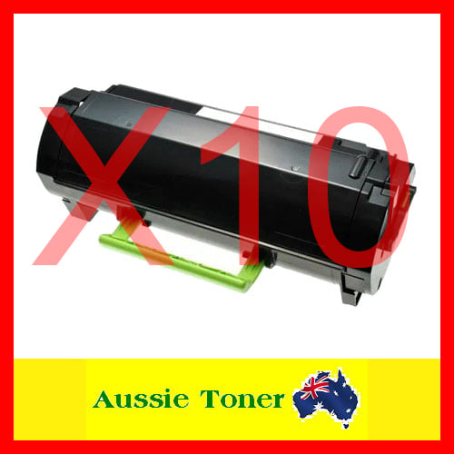 10-Pack Compatible Toner for Lexmark 56F6000 for Lexmark MS421 MS421dn MS521 MS521dn MS622 MS622de MX421 MX421ade MX522 MX522adhe MX622 MX622adhe