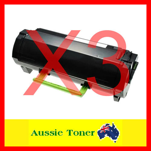 3-Pack Compatible Toner for Lexmark 56F6000 for Lexmark MS421 MS421dn MS521 MS521dn MS622 MS622de MX421 MX421ade MX522 MX522adhe MX622 MX622adhe