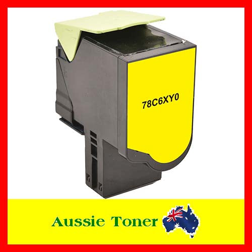 Yellow Compatible Toner for Lexmark 78C6XYE for Lexmark CS521 CS521dn CS622 CS622de CX522 CX522ade CX622 CX622ade CX625 CX625adhe