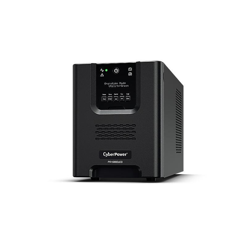 CyberPower PRO 1500VA Tower UPS with LCD Display - Reliable Power Backup Solution