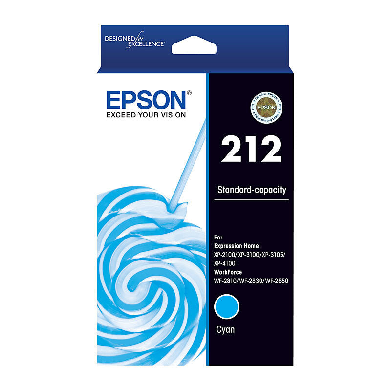 Epson 212 Cyan Ink Cart