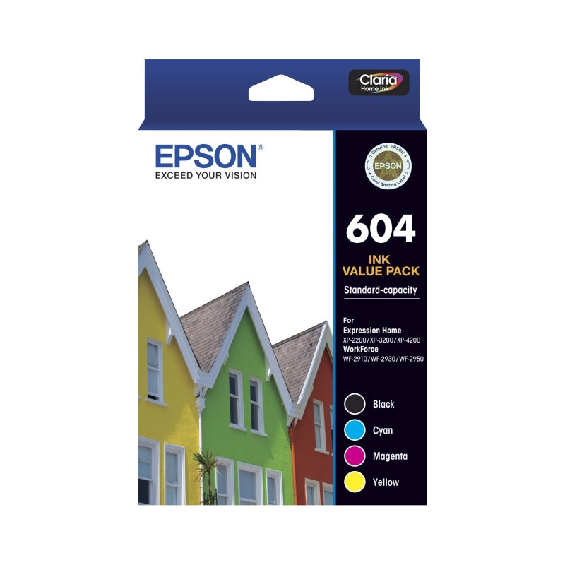 Epson 604 4 Ink Value Pack