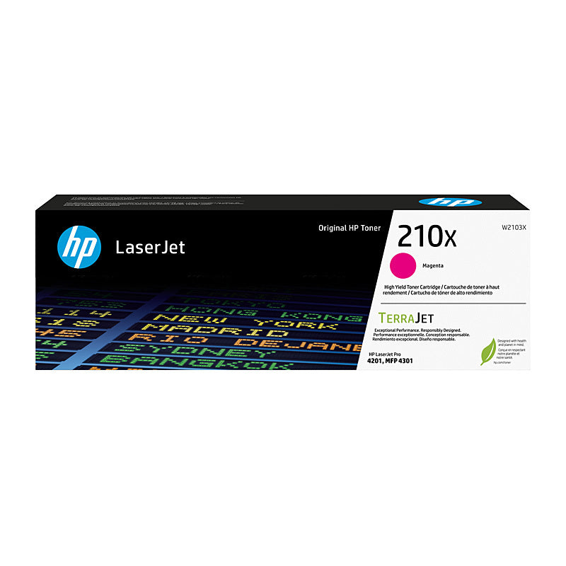 HP #210X Magenta Toner W2103X