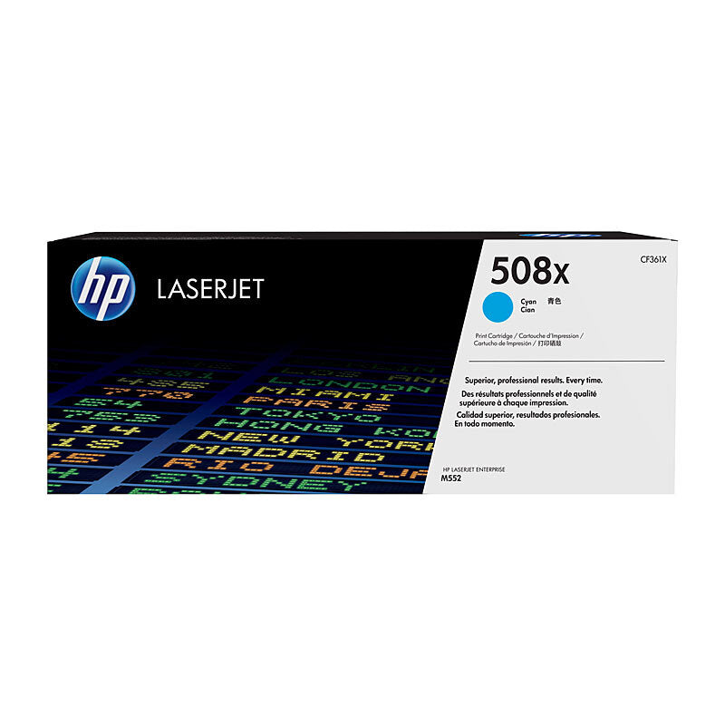 HP #508X Cyan Toner CF361X