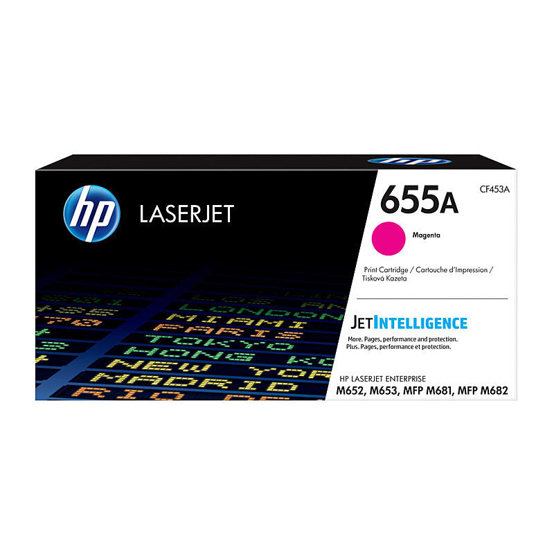 HP #655A Magenta Toner CF453A