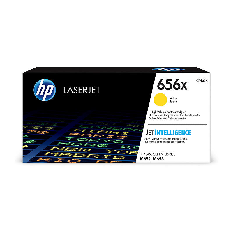 HP #656X Yellow Toner CF462X