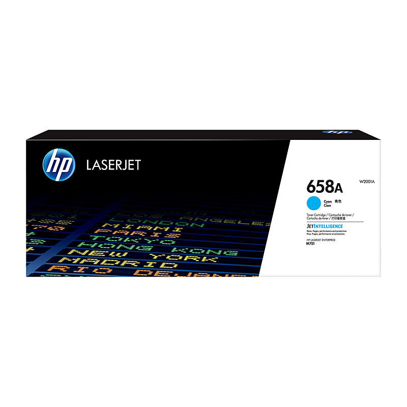 HP #658A Cyan Toner W2001A