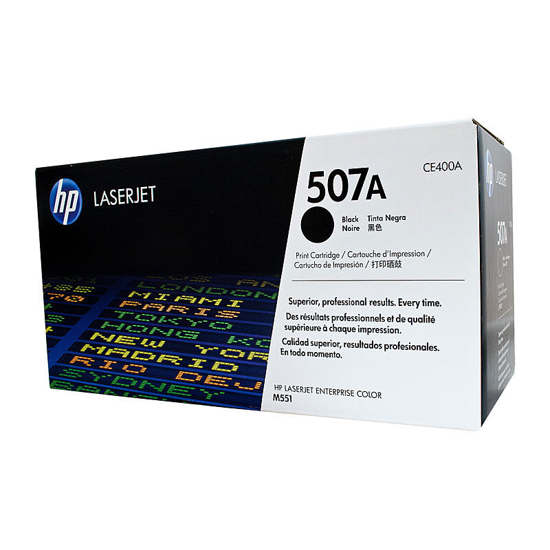 HP #507A Black Toner CE400A