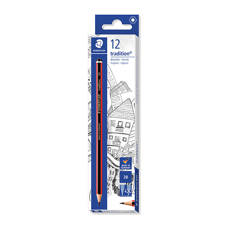 Staedtler Trad Pencil 3B Bx12