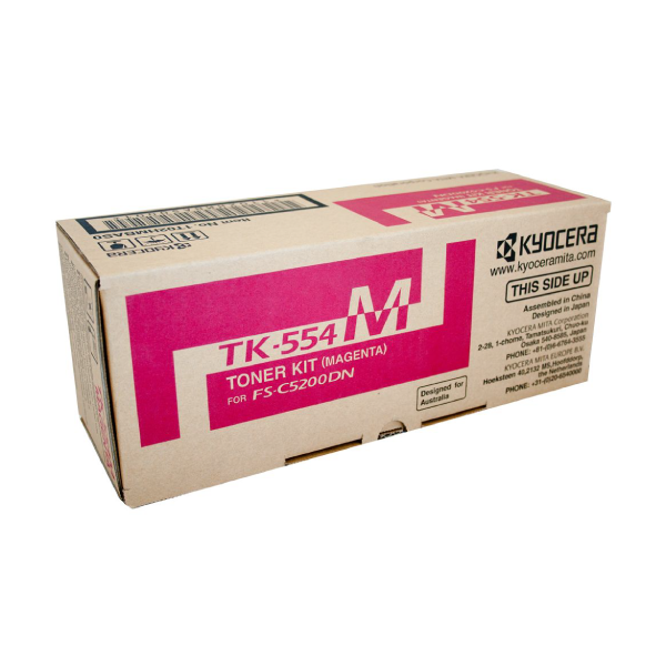 MAGENTA TONER KIT FS-C5200DN 6K PAGES - TK-554M