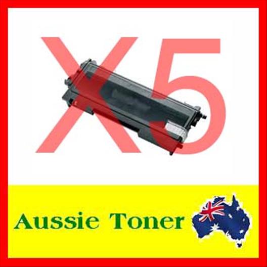 5-Pack TN-3340 TN3340 Compatible Toner Cartridge (8,000 Pages) for Brother DCP8155DN HL5440D HL5450DN HL5470DW HL6180DW MFC8510DN MFC8910DW MFC8950DW