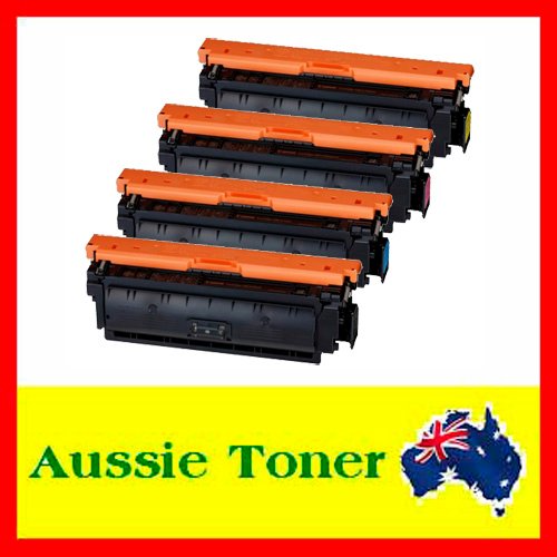 a Set BCMY CART040BKII CART040CII CART040MII CART040YII CART-040II Compatible Toner Cartridge (12,500/10,000 (B/CMY) Pages) for Canon imageCLASS LBP712cx