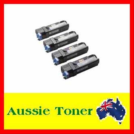 a Set BCMY Compatible Toner Cartridge (2,000 Pages) for Dell 1320c 1320cn