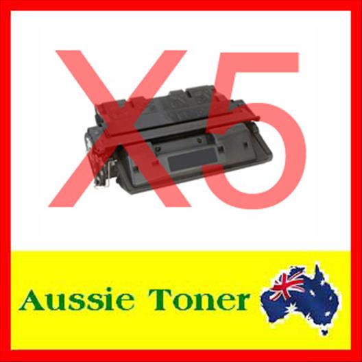 5 Pack C8061X 61X Compatible Toner Cartridge (10,000 Pages) for HP Laserjet 4100 4100 MFP 4100dtn 4100n 4100tn 4101 MFP