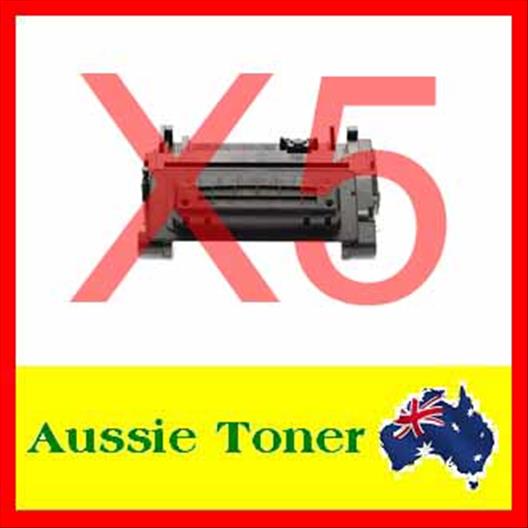 5 Pack CE390A 90A Compatible Toner Cartridge (10,000 pages) for HP LaserJet Enterprise 600 M601dn 600 M601n 600 M602dn 600 M602n 600 M602x 600 M603dn 600 M603n 600 M603xh LaserJet M4555f MFP M4555fskm MFP M4555h MFP