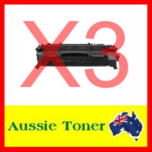 3 Pack CE505A 05A Compatible Toner Cartridge (2,300 Pages) for HP Laserjet P2035 P2035n P2055 P2055d P2055dn P2055x