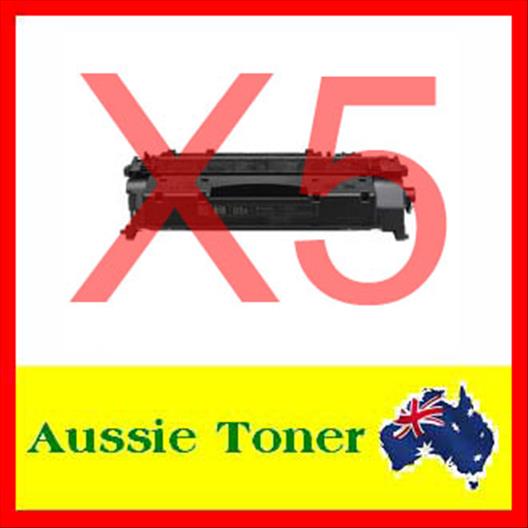 5 Pack CE505A 05A Compatible Toner Cartridge (2,300 Pages) for HP Laserjet P2035 P2035n P2055 P2055d P2055dn P2055x