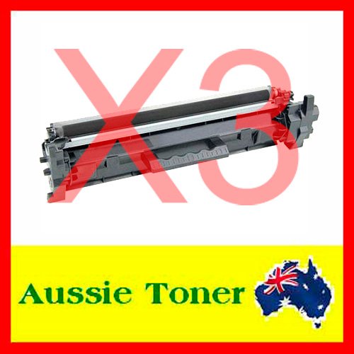 3 Pack CF217A 17A Compatible Toner Cartridge (1,600 Pages) for HP Laserjet Pro M102 M102a M102w MFP M130 MFP M130a MFP M130fn MFP M130fw MFP M130nw