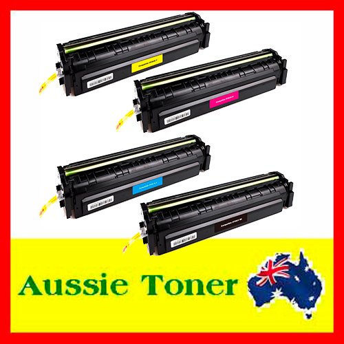 a Set BCMY 202X CF500X CF501X CF503X CF502X Compatible Toner Cartridge (3,200/2,500 (B/CMY) pages) for HP Color LaserJet Pro M254dw Pro M254nw M280nw M281fdn M281fdw