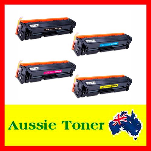 a Set BCMY 204A CF510A CF511A CF513A CF512A Compatible Toner Cartridge (1,100/900 (B/CMY) Pages) for HP Color Laserjet Pro M154a Pro M154nw M180n M181fw