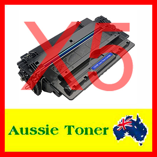 5 Pack CZ192A 93A Compatible Toner Cartridge (12,000 Pages) for HP Laserjet Pro M435 M701 M706 M706n