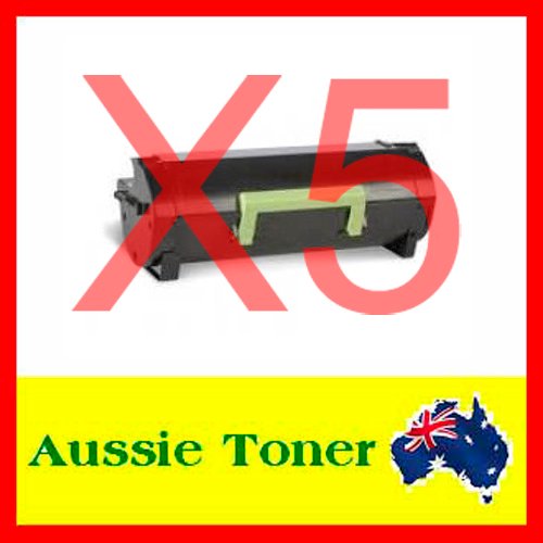 5 Pack 50F3H00 503H Compatible Toner Cartridge (5,000 pages) for Lexmark MS310 MS310D MS310DN MS312 MS312DN MS410 MS410DN MS415 MS415DN MS510 MS510DN MS610 MS610DE MS610DN