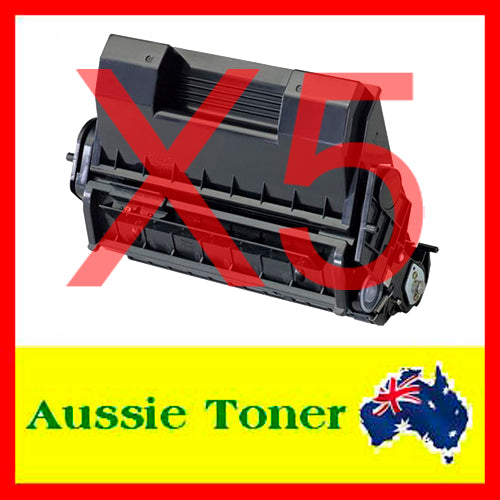 5 Pack 1279001 Compatible Toner Cartridge (15,000 Pages) for OKI B710 B720 B730