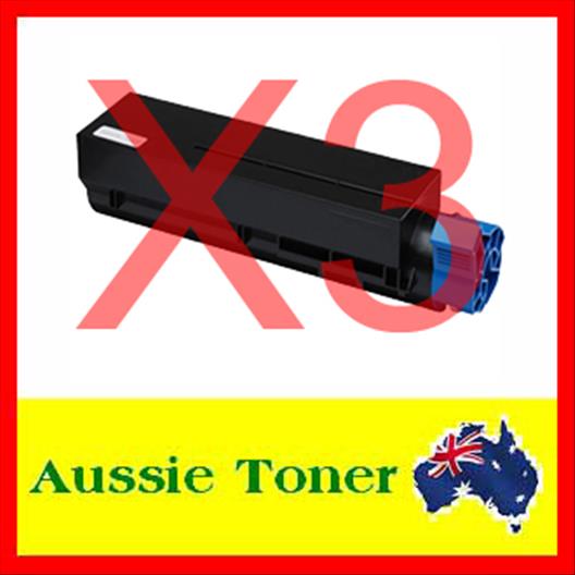 3 Pack 44992407 Compatible Toner Cartridge (2,500 Pages) for OKI B401 B401d B401dn MB451 MB451dnw MB451W