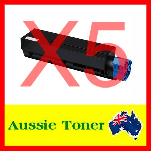 5 Pack 45807107 Compatible Toner Cartridge (7,000 Pages) for OKI B412 B412dn B432 B432dn B512 B512dn MB472 MB472dnw MB492 MB492dn MB562 MB562dnw